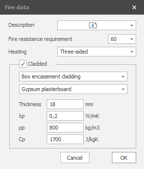 Beam Eurocode Fire