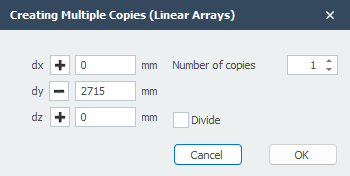 Multiple Copy Dialog