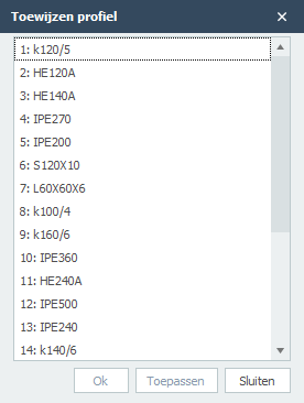 Profielsectie Toewijzing