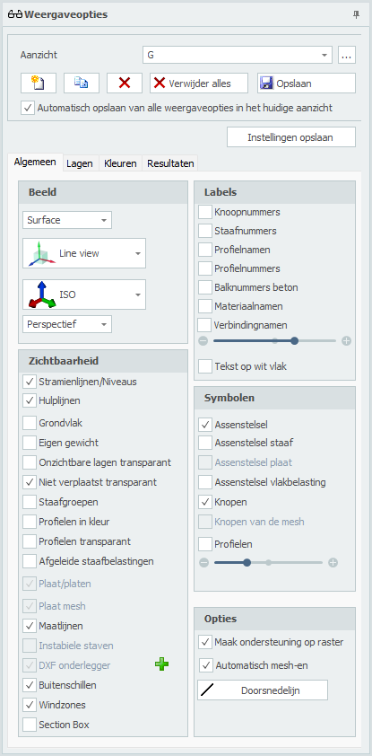 Display Options