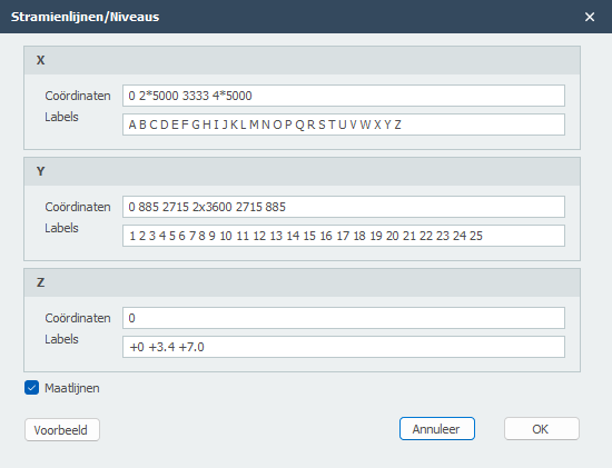 Grid Dialog