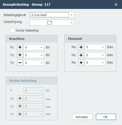 Node Load Dialog