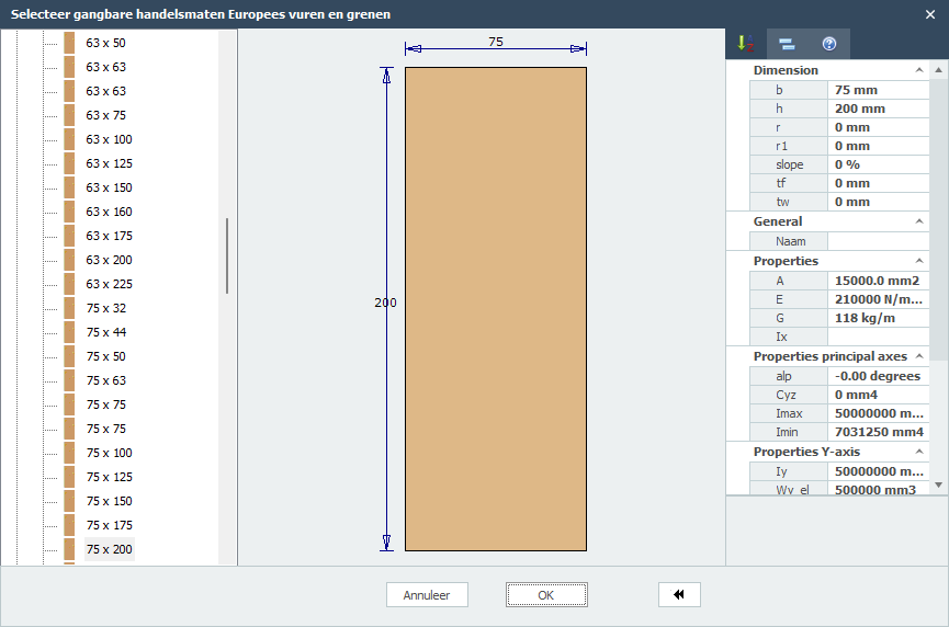 Hout database